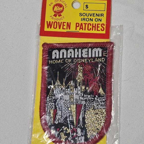 Vintage Anaheim Calif. Home of DISNEYLAND Mitock embroidered NOS "new" - Picture 1 of 3